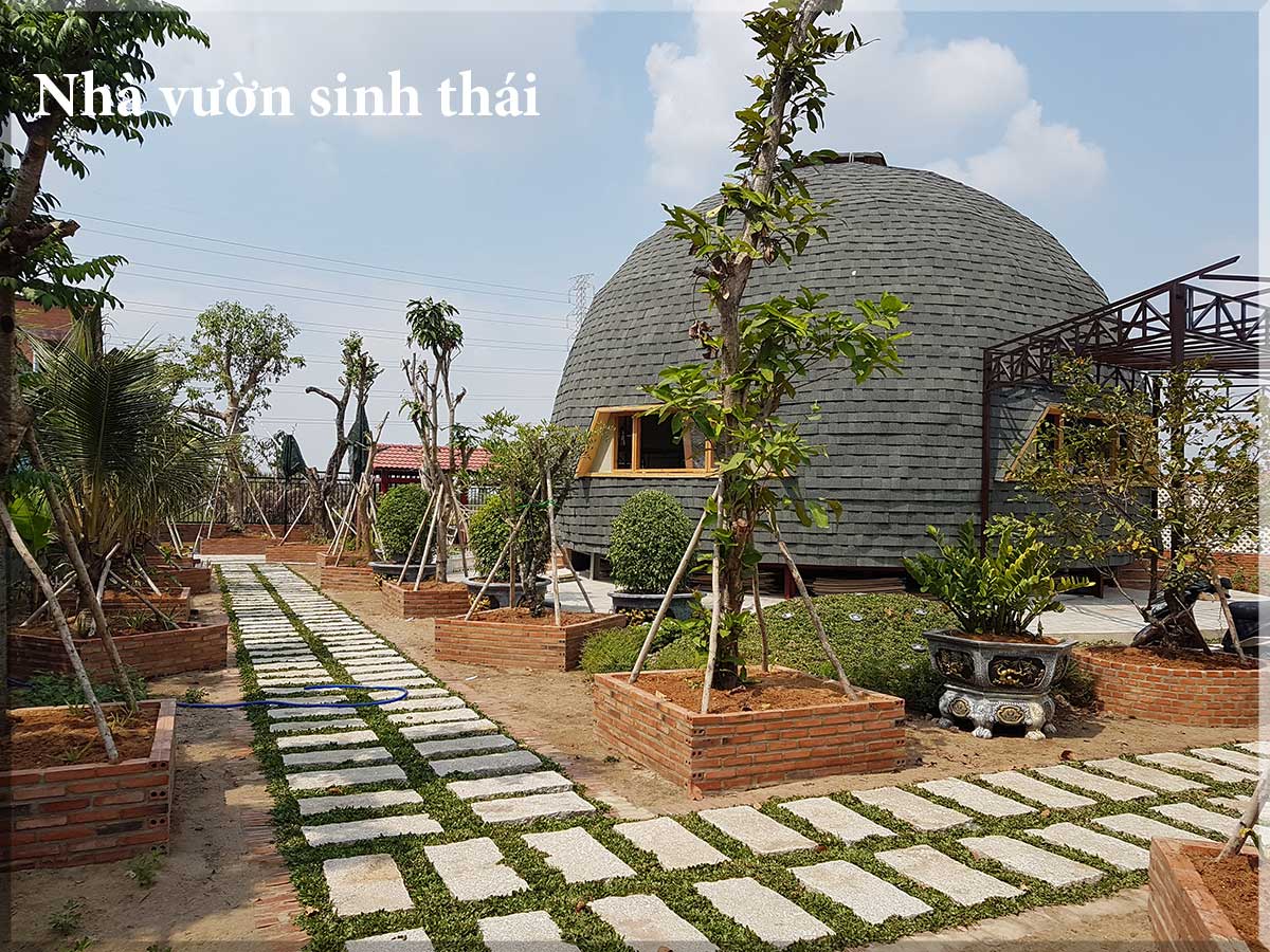 nhà vườn sinh thái dộc đáo ở Đồng Nai