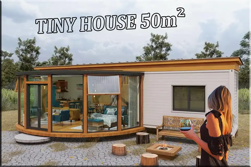 Thiết kế nhà lắp ghép độc đáo Tiny House 50m2
