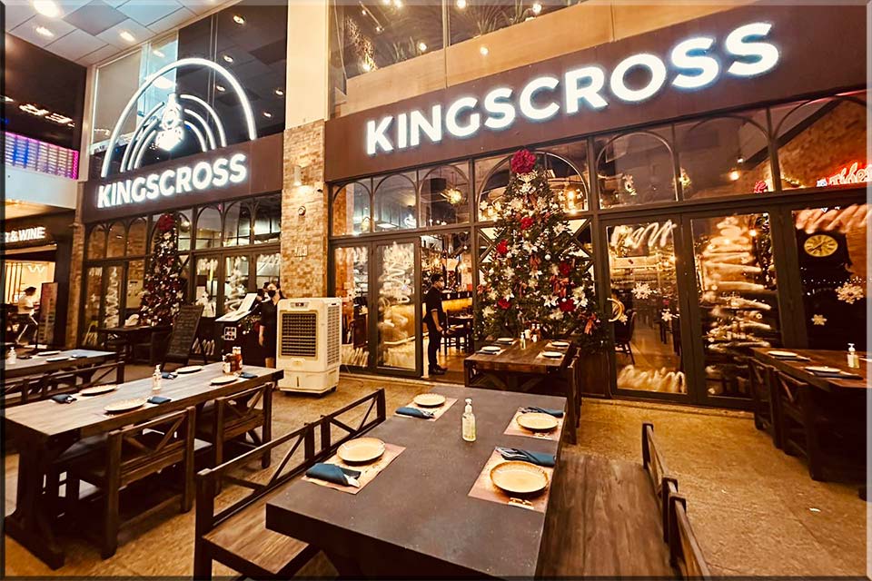 Nhà hàng rượu vang sang trọng Kingscross Phú Mỹ Hưng