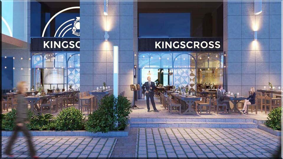 Thiết kế nhà hàng rượu vang Kingscross Phú Mỹ Hưng