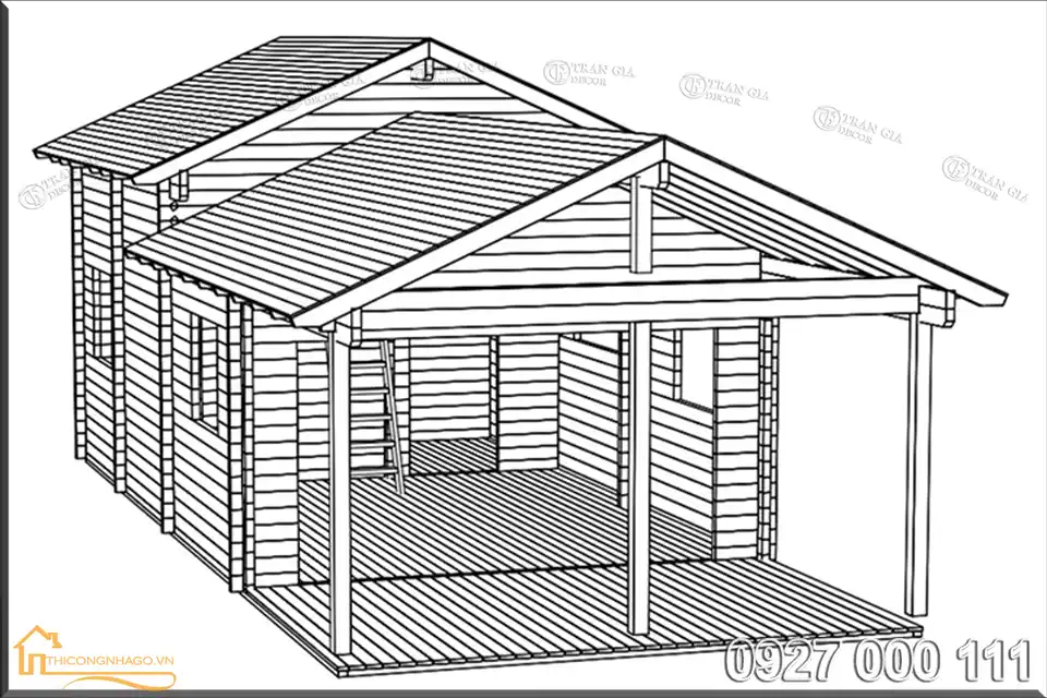 Khám phá mẫu thiết kế nhà gỗ hiện đại đẹp tinh tế