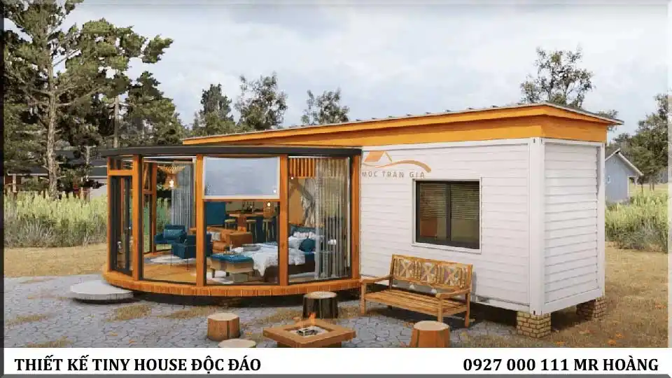 Thiết kế tiny house hiện đại 50m2