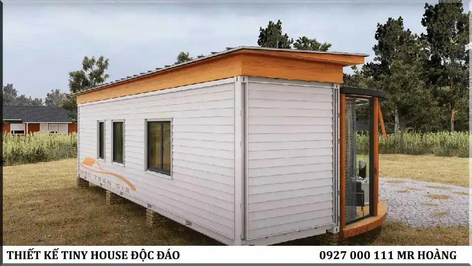 Thiết kế tiny house hiện đại 50m2