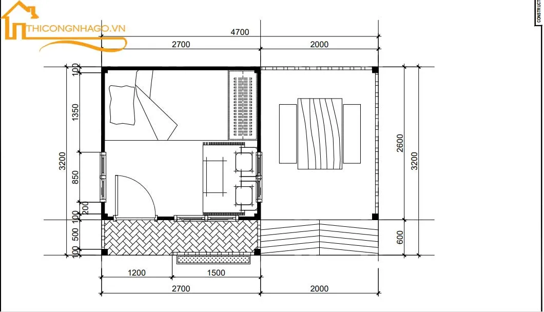 bản vẽ xây dựng nhà gỗ giá rẻ