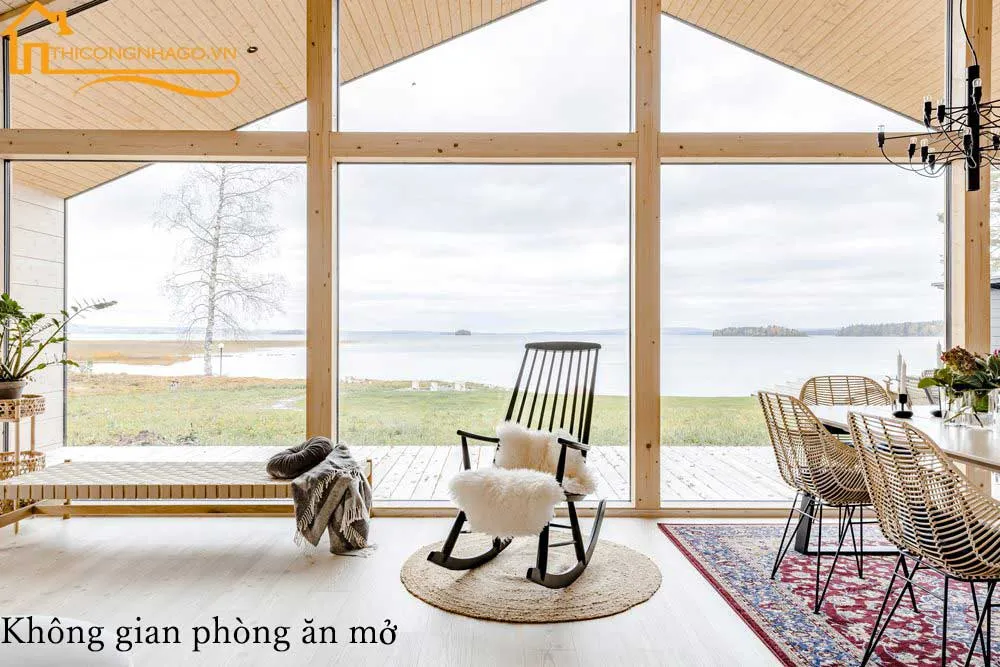 Nhà gỗ phong cách Scandinavian 01